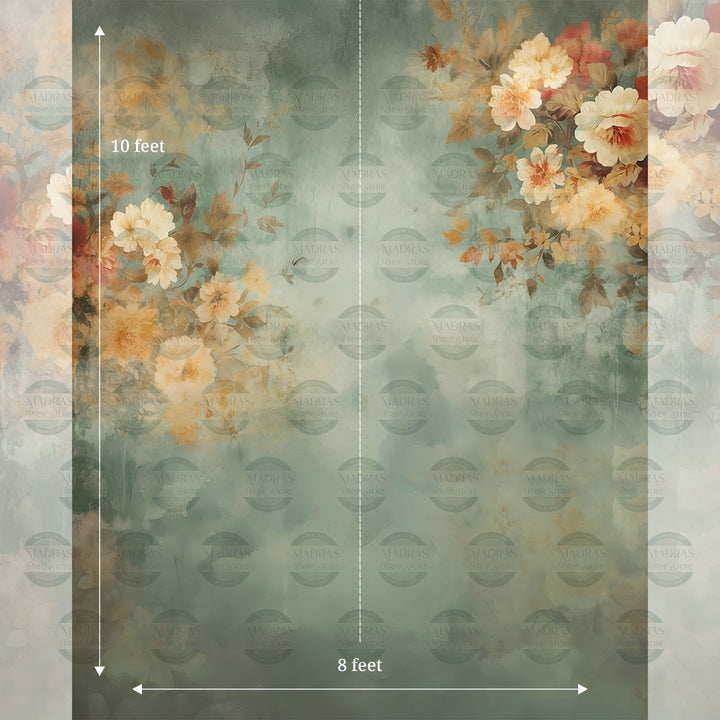 90s Floral : Maternity Backdrops