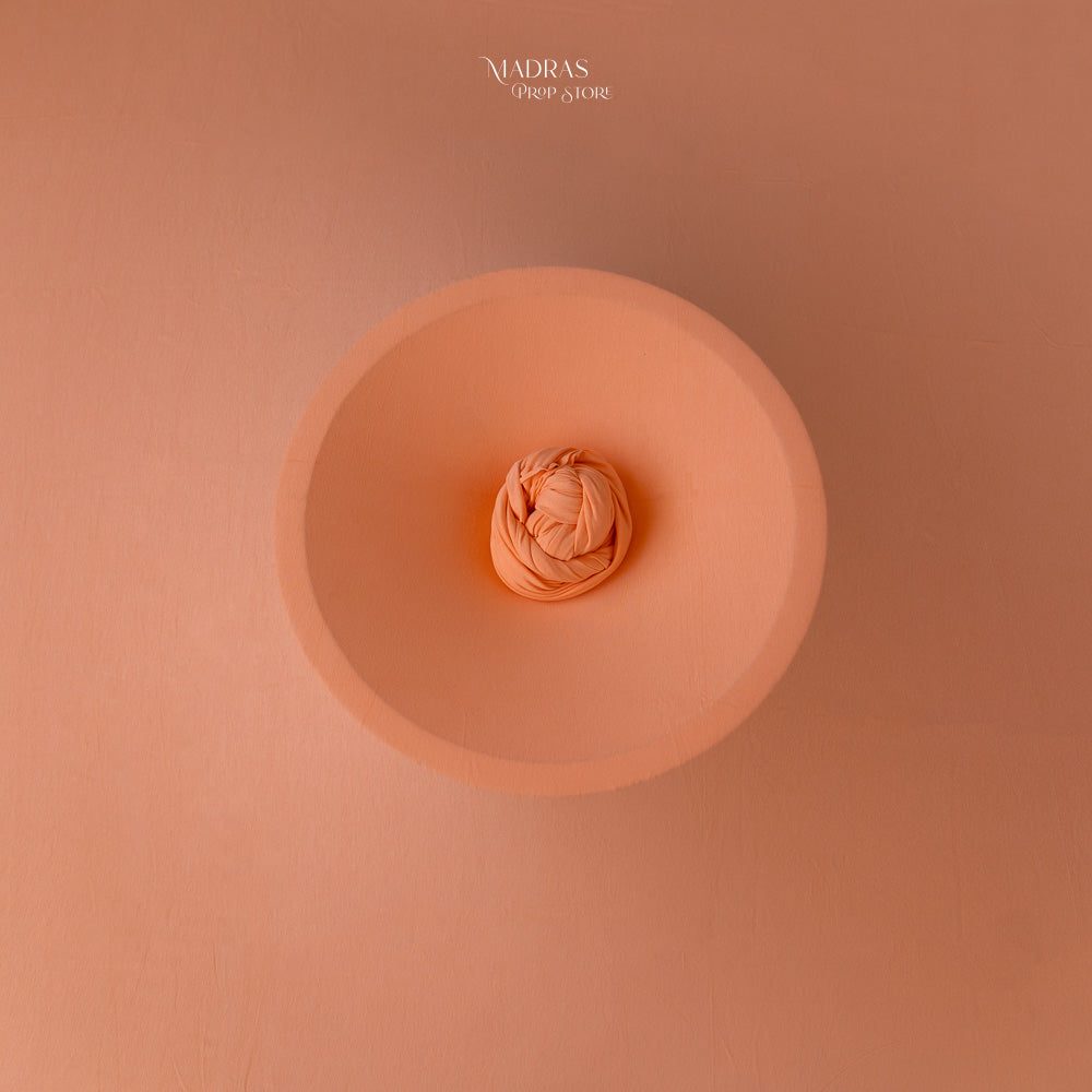 Bean Bag Set (Peach Orange) : Baby Props