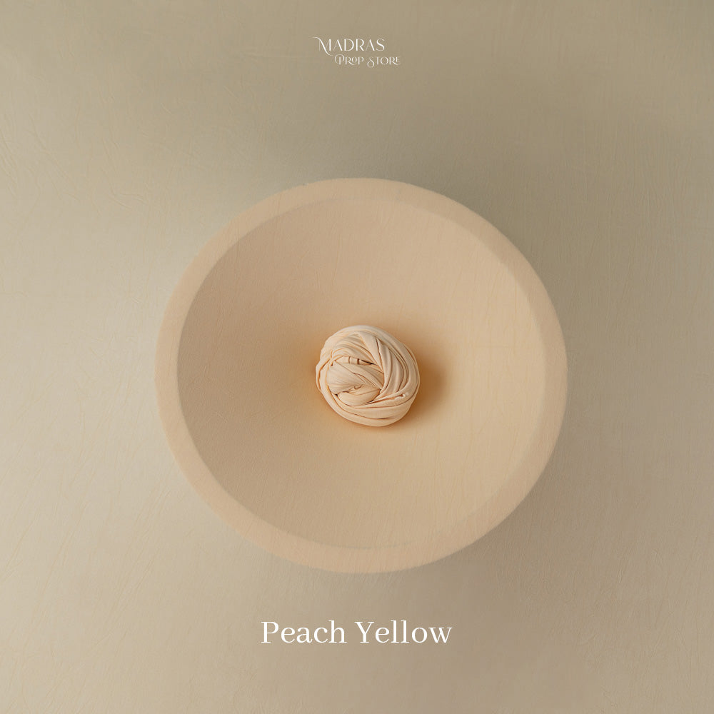 Bean Bag Set (Peach Yellow) : Baby Props