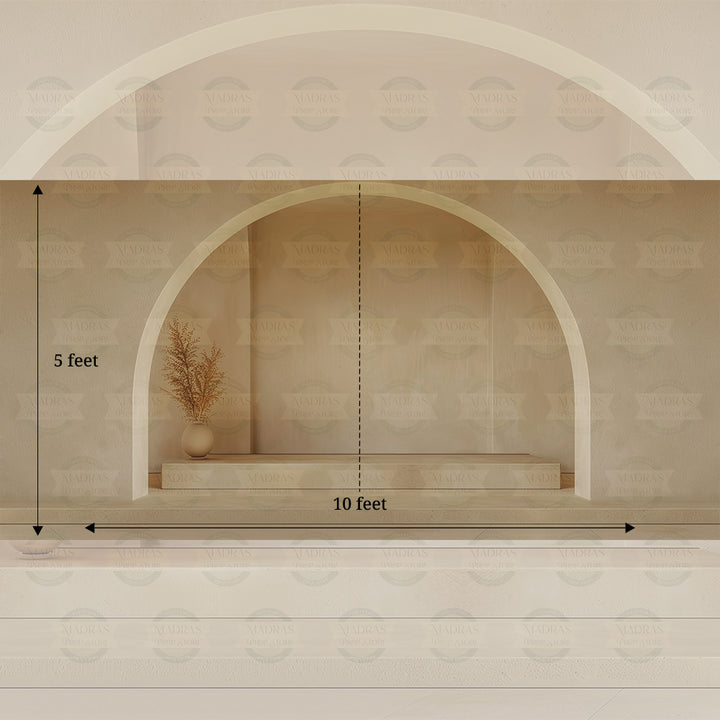 Boho Courtyard : Event Backdrops