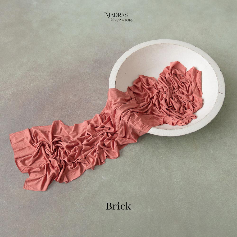 Budget Newborn Wrap ( Brick ) : Baby Props