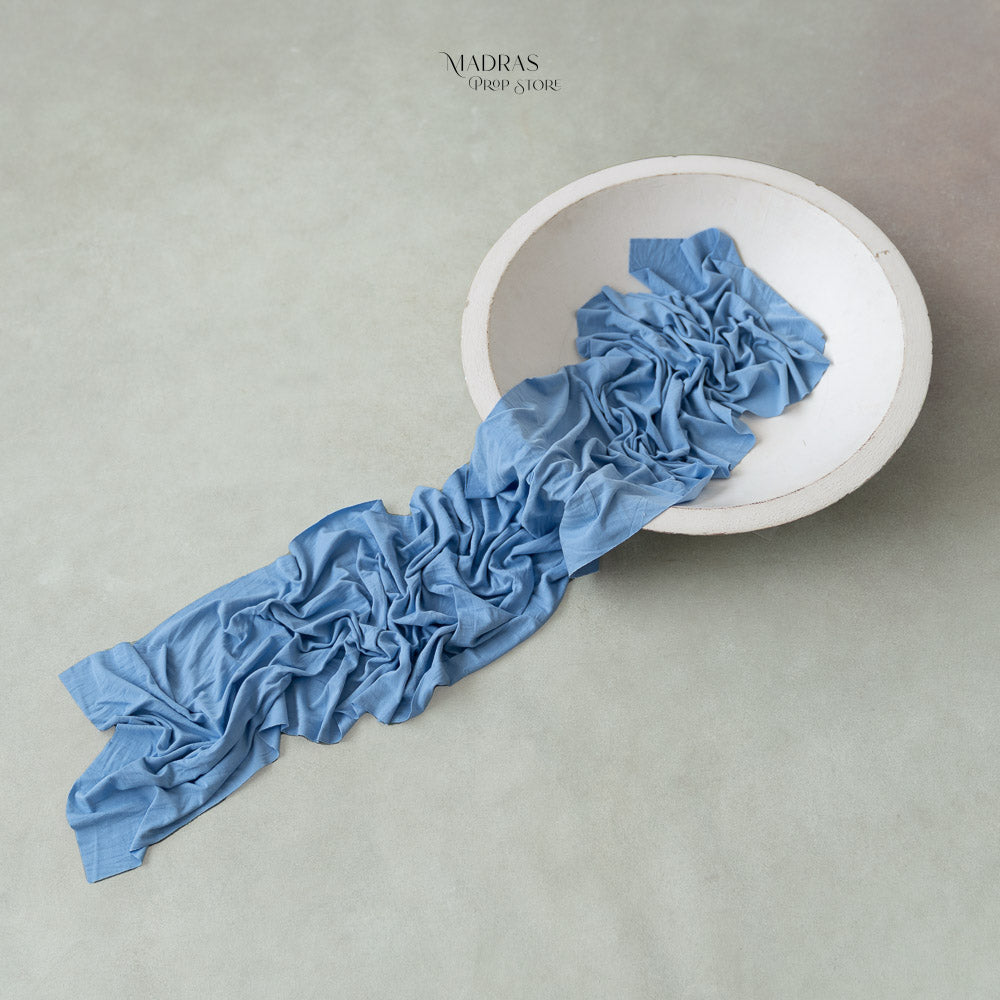 Budget Newborn Wrap (Misty Blue) : Baby Props