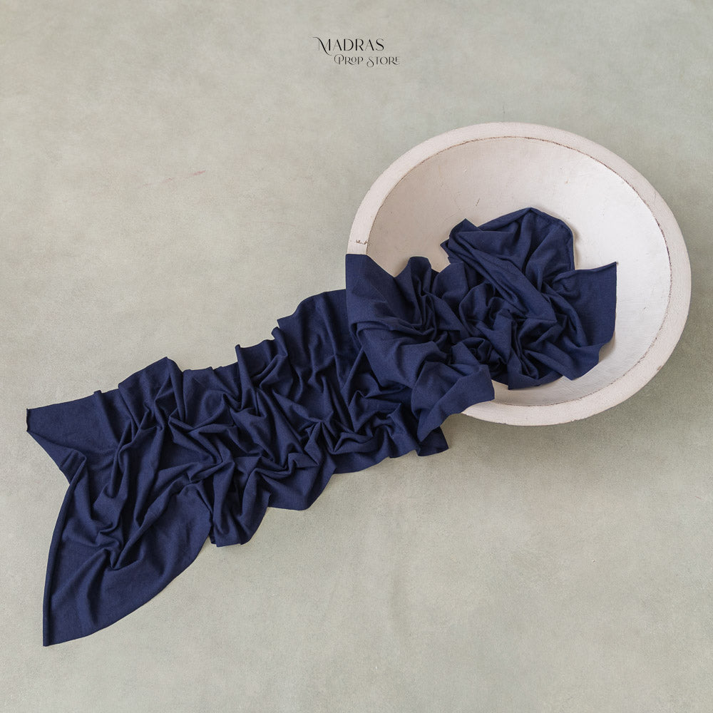 Budget Newborn Wrap (Navy Blue) : Baby Props