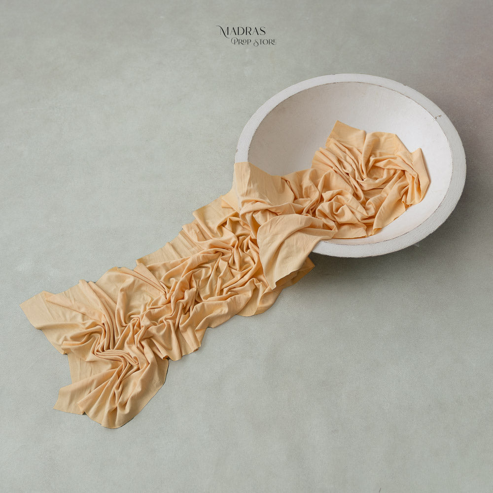 Budget Newborn Wrap (Peach Yellow) : Baby Props