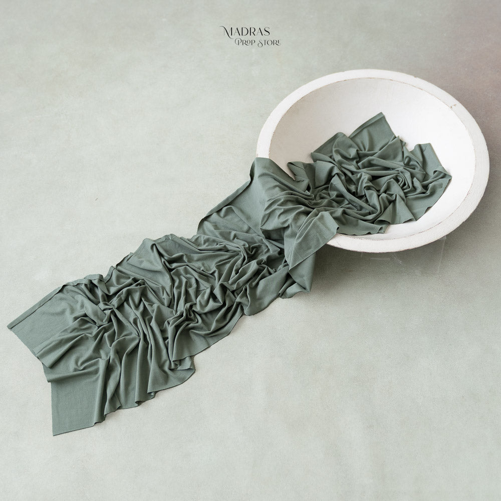 Budget Newborn Wrap (Sage Green) : Baby Props