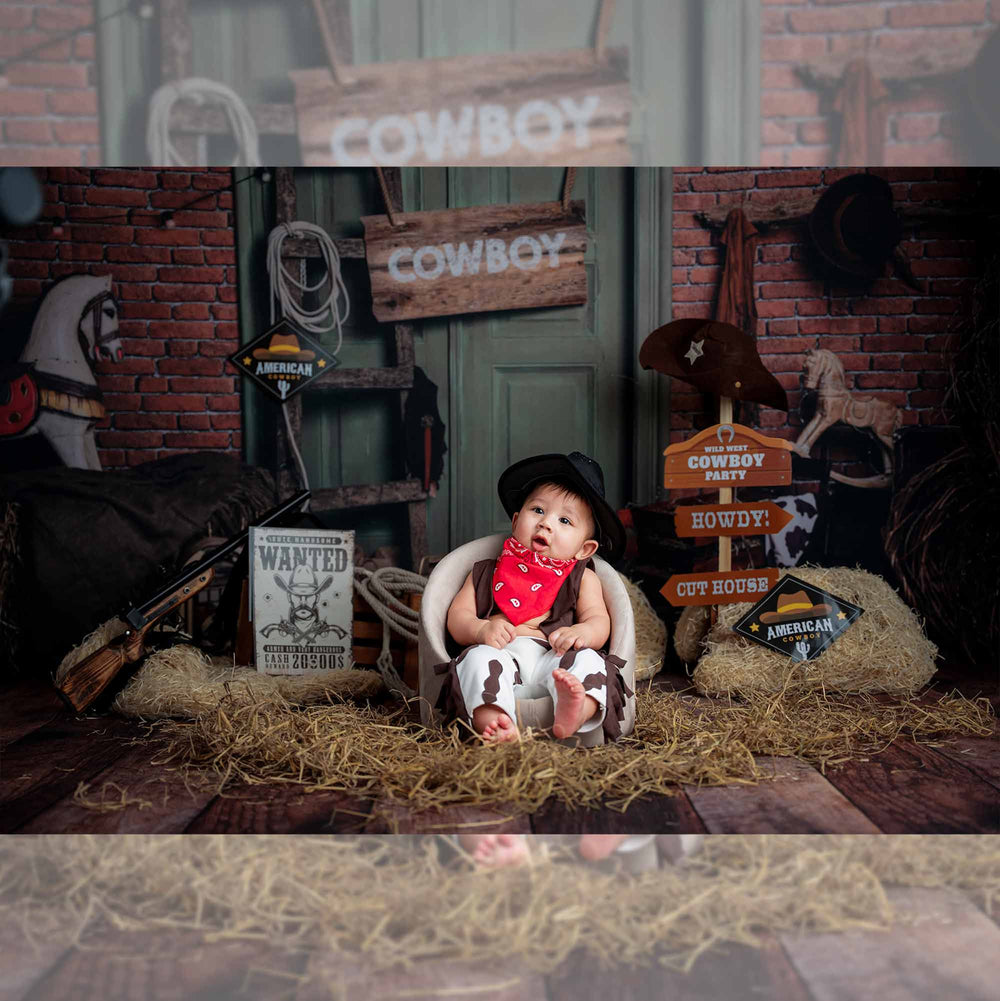 Cowboy Outfit : Baby Props