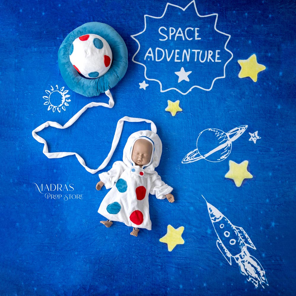 4pc Space Theme Set / 6 to 9 Months