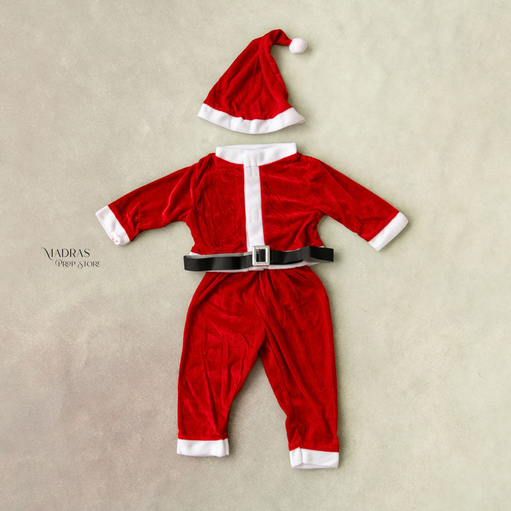 Xmas Outfit Boy ( 6 to 9 Months) -Baby Props