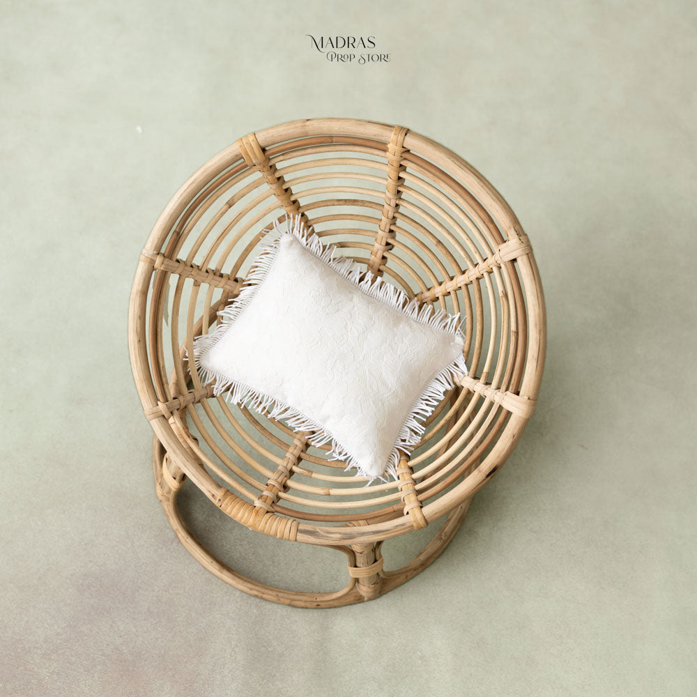 Fringed Pillow : Baby Props