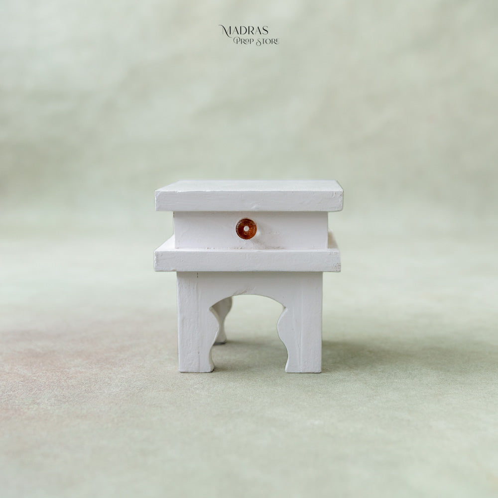Side Table With Knob : Baby Props