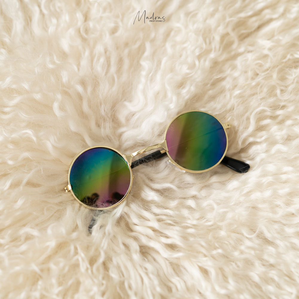 Round Sunglasses Rainbow 9 to 12 Month Madras Prop Store