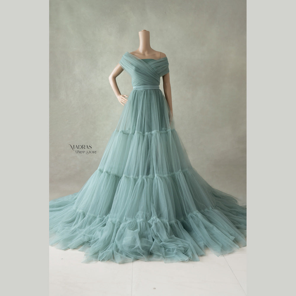 Abigail Gown | Sage : Maternity Props