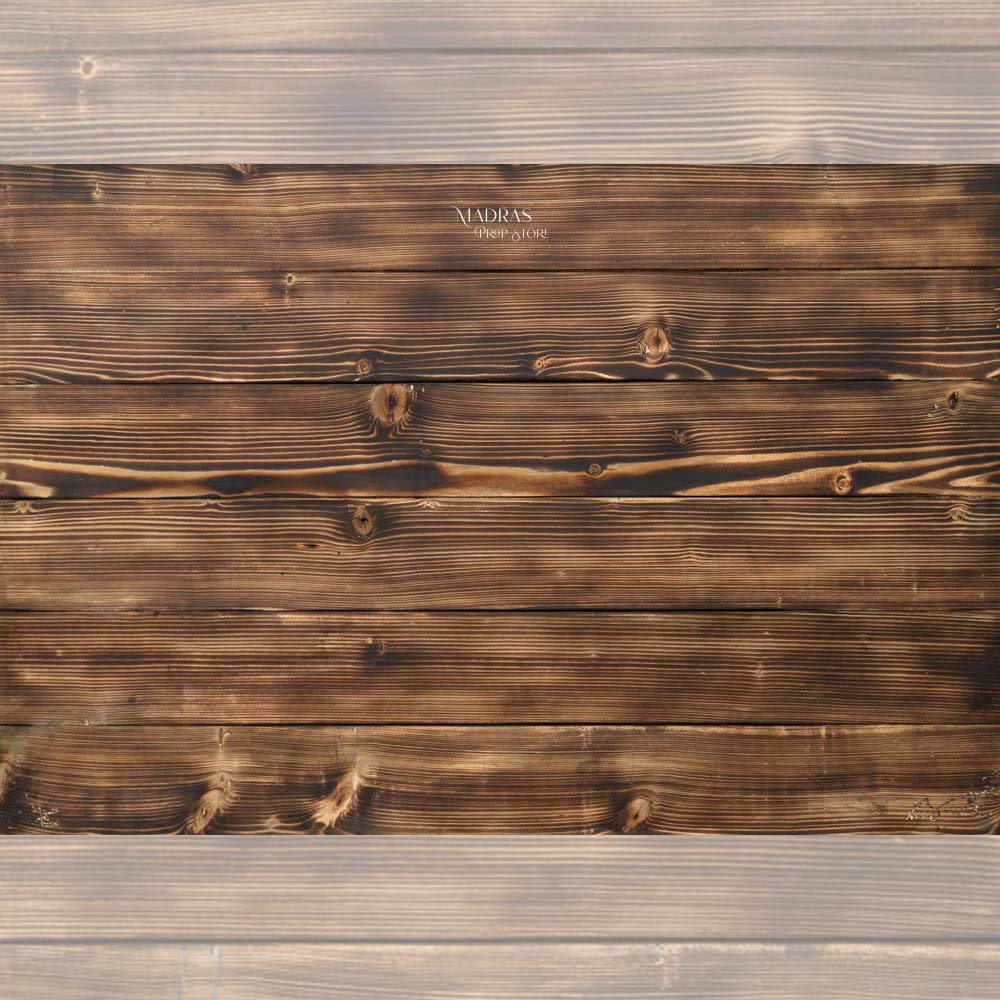 Burnt Wood Backdrop - 2 by 3 feet #5 : Food Props