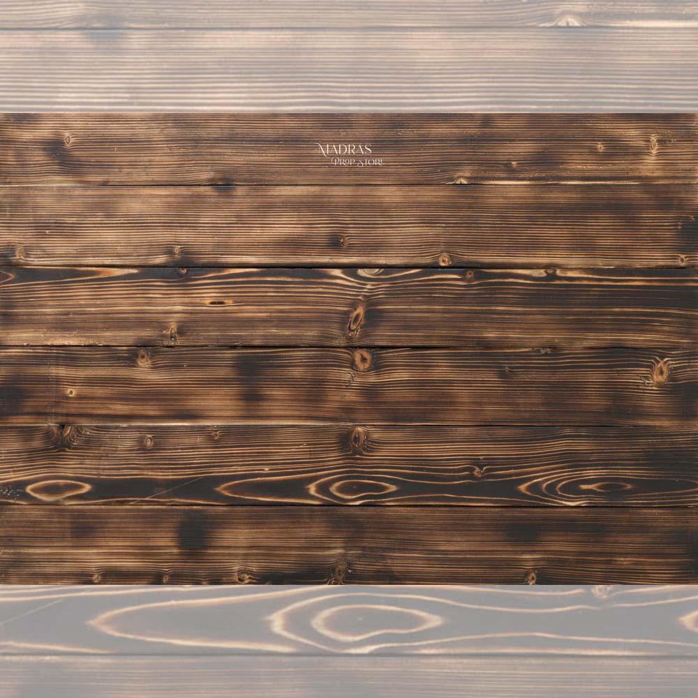 Burnt Wood Backdrop - 2 by 3 feet #7 : Food Props