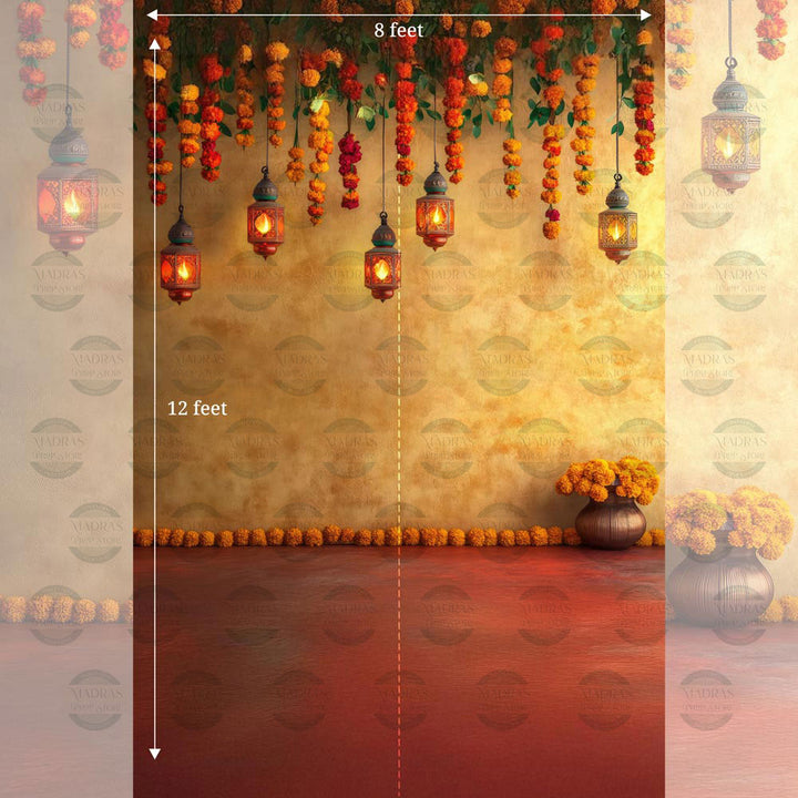 Diwali Decor  : Maternity Backdrops