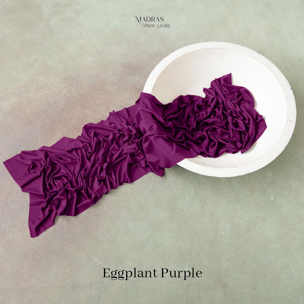 Budget Newborn Wrap ( Eggplant Purple ) : Baby Props