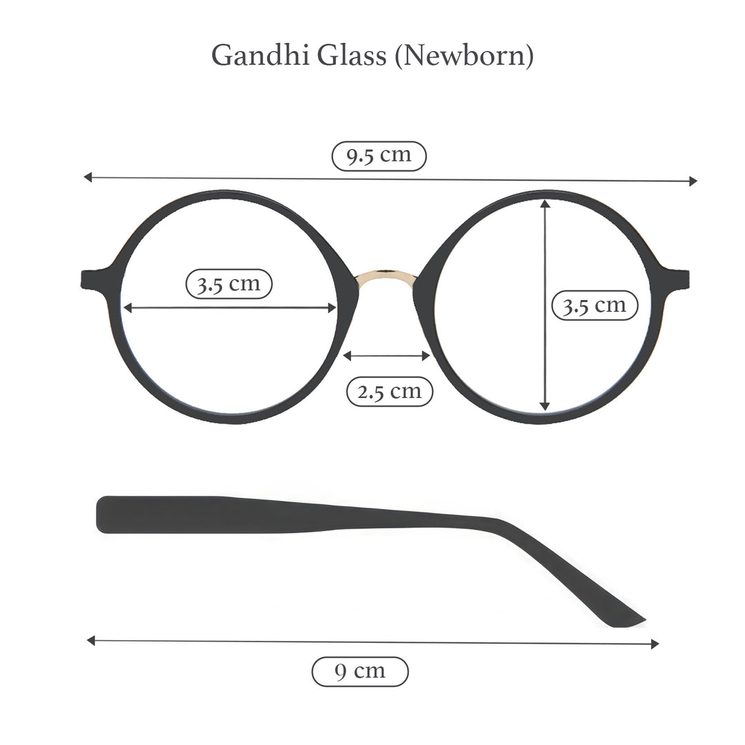 Gandhi Glasses : Baby Props