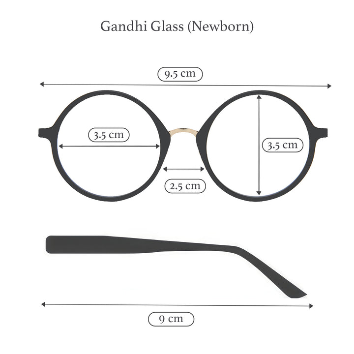 Gandhi Glasses : Baby Props