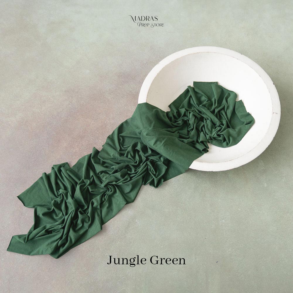 Budget Newborn Wrap ( Jungle Green ) : Baby Props