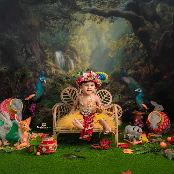 Kanha’s Garden : Baby  Backdrops