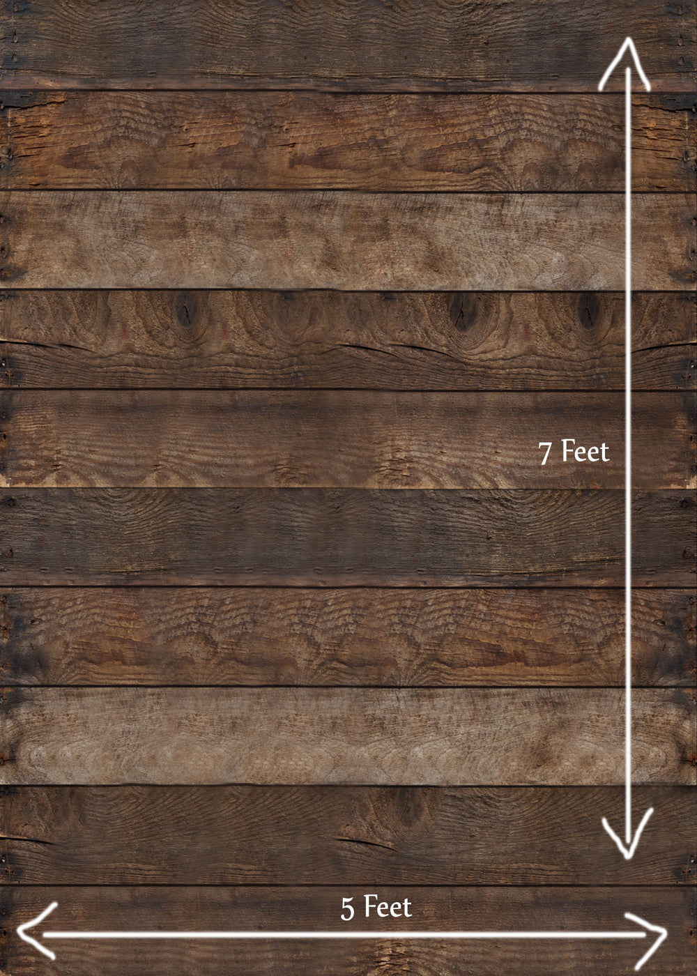 Knotty Wood Many planks : Baby Backdrop