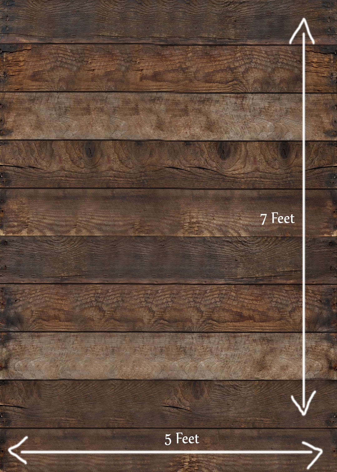 Knotty Wood Many planks : Baby Backdrop