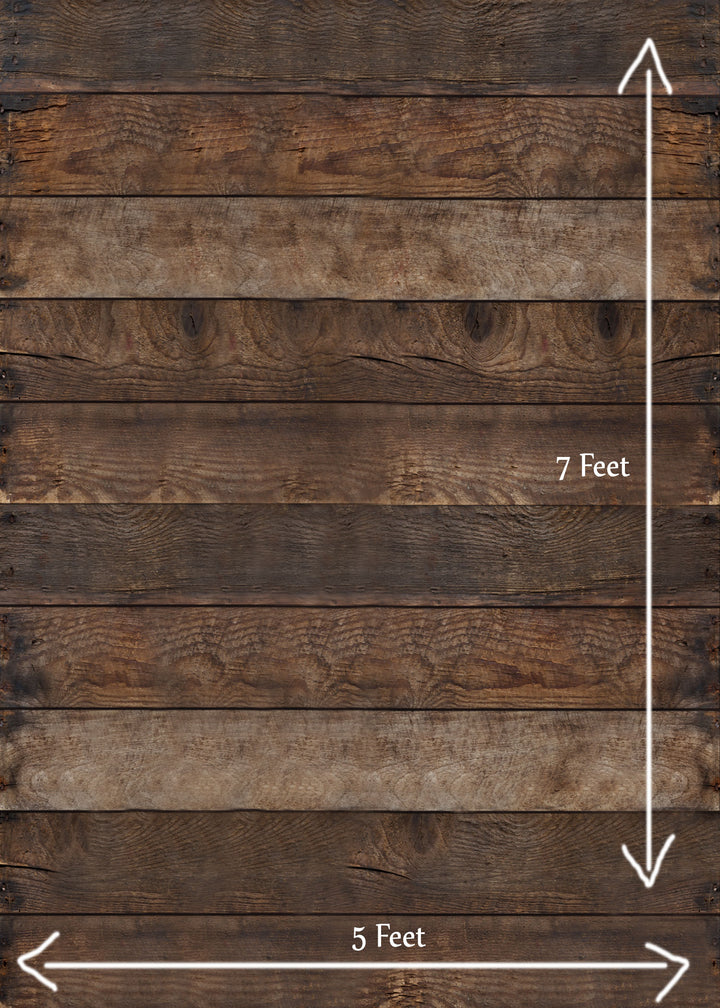 Knotty Wood Many planks : Baby Backdrop