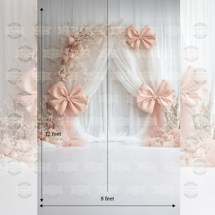 Luxe Peach : Maternity Backdrops