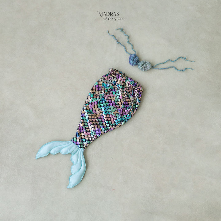 Mermaid Outfit - Multi Colour : Baby Props