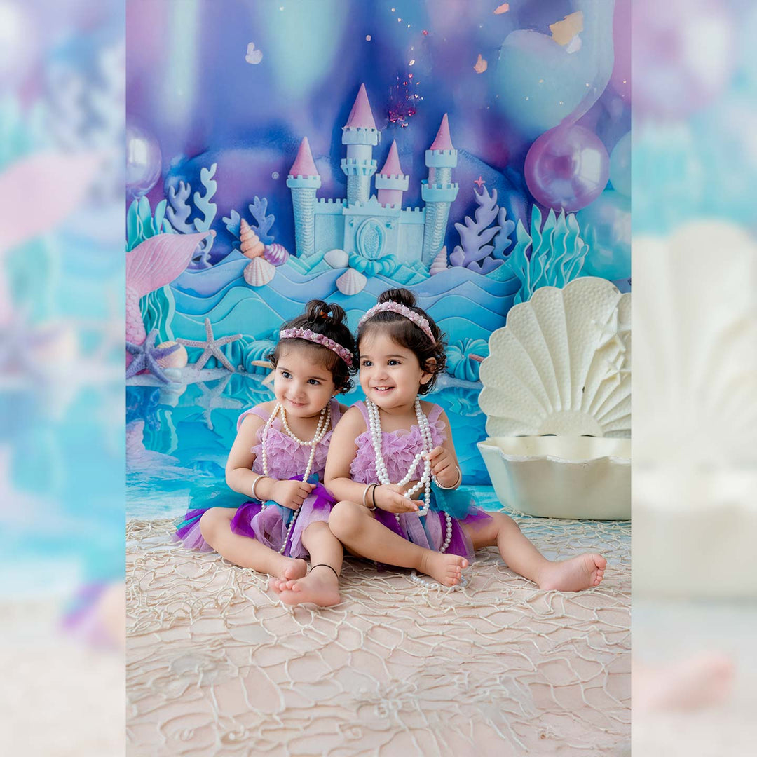 Mermaidland  : Baby Backdrops