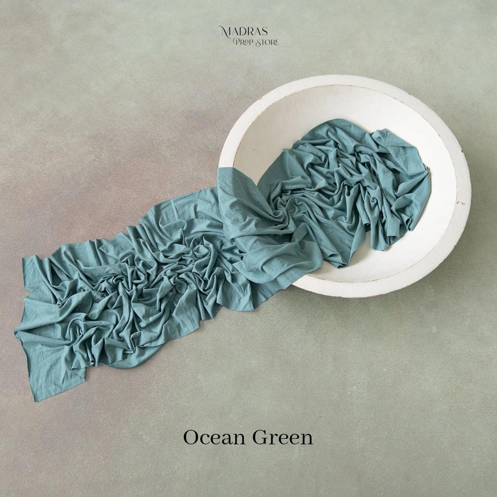 Budget Newborn Wrap ( Ocean Green ) : Baby Props