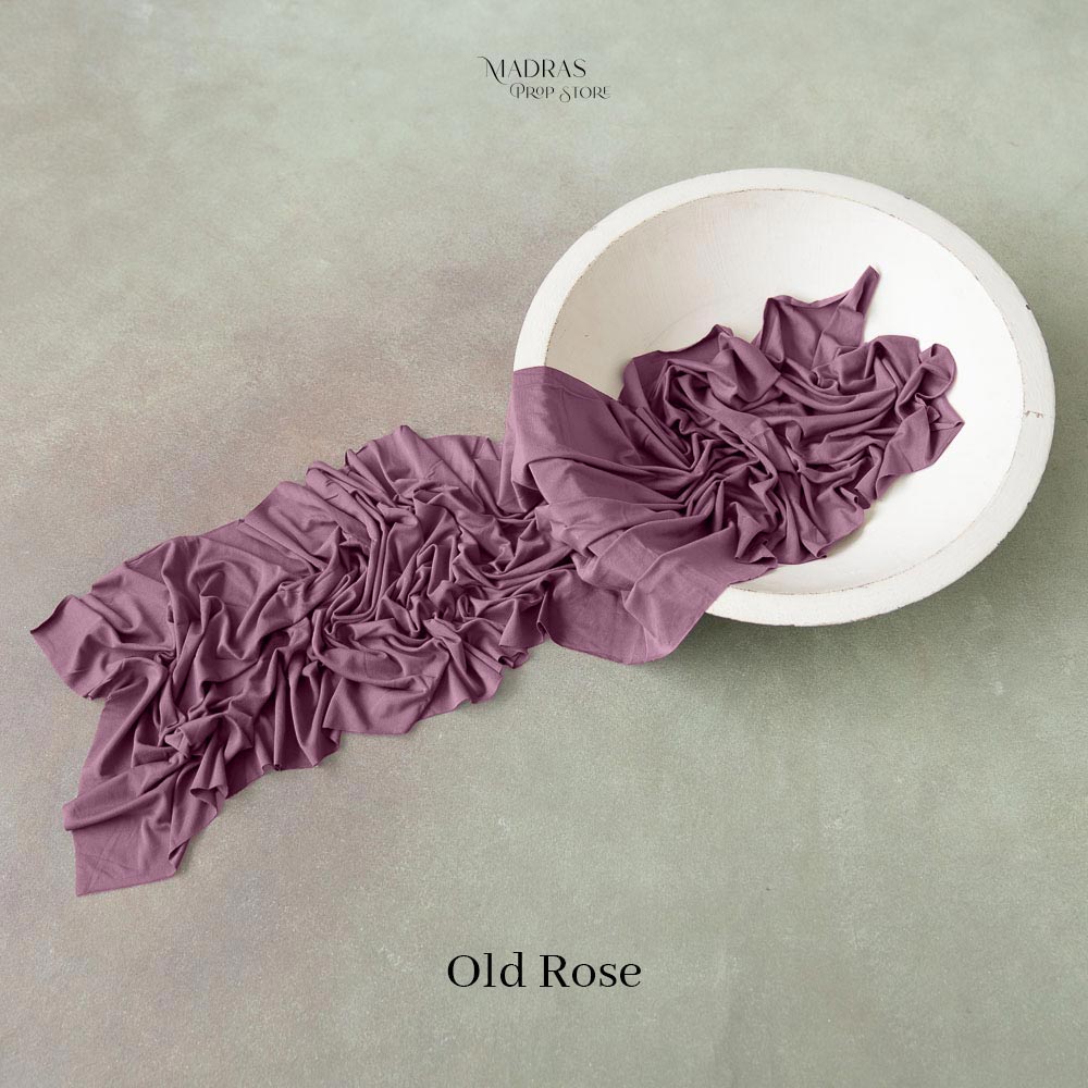 Budget Newborn Wrap ( Old Rose ) : Baby Props