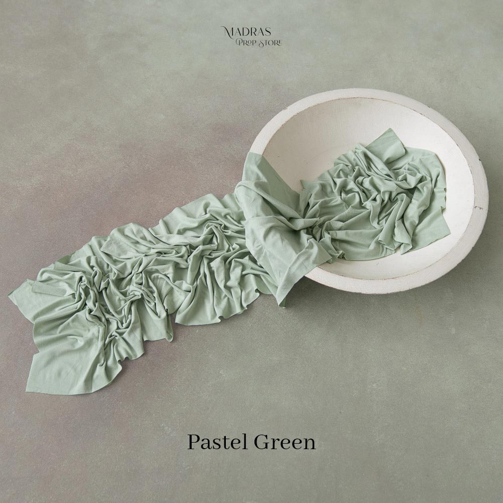 Budget Newborn Wrap ( Pastel Green ) : Baby Props