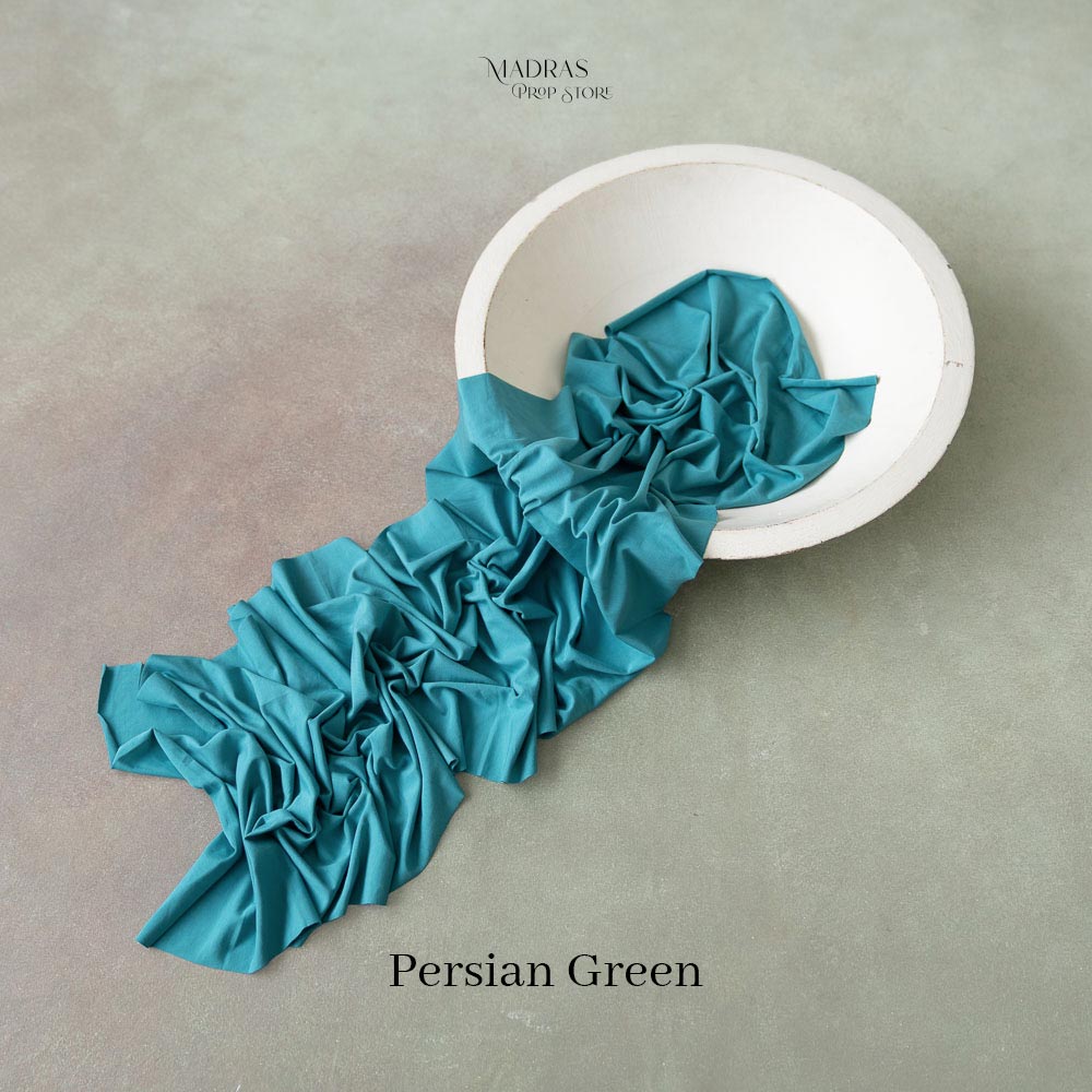 Budget Newborn Wrap ( Persian Green ) : Baby Props