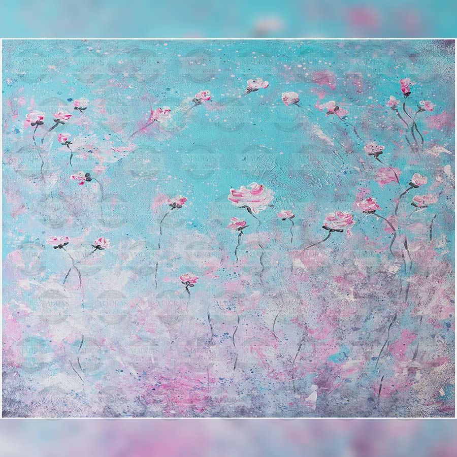 Prince Floral : Baby Backdrops