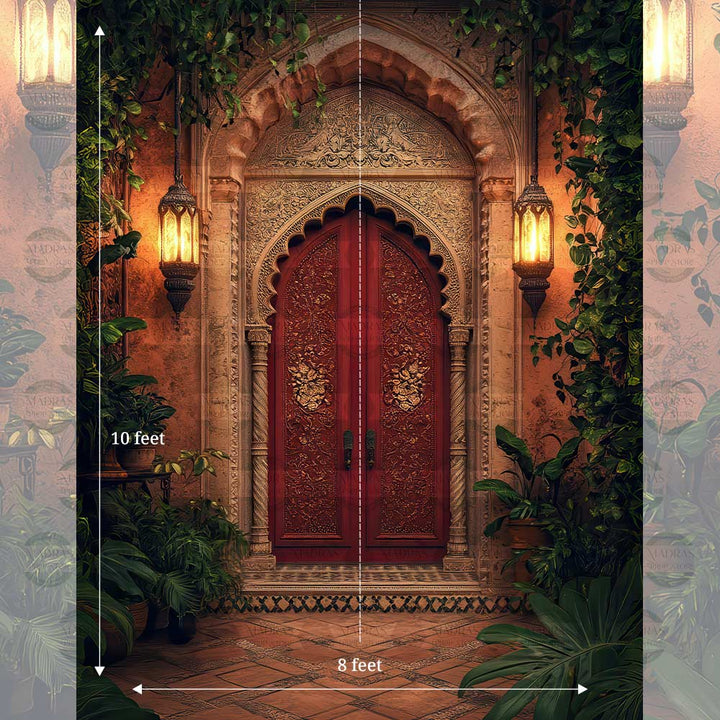 Red Mahal : Maternity Backdrops