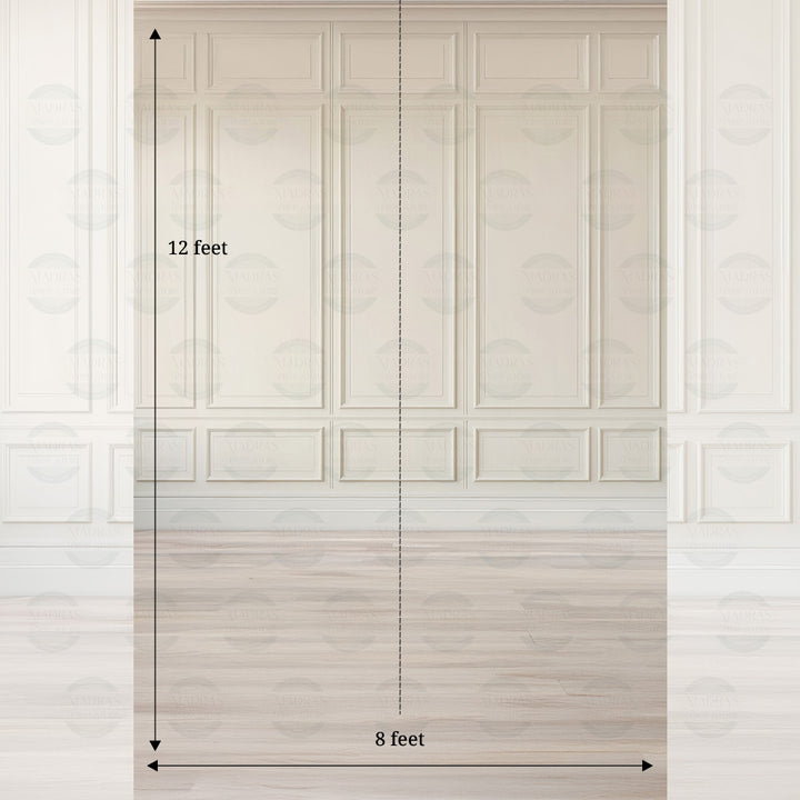 Rustic Wall in White : Maternity Backdrops