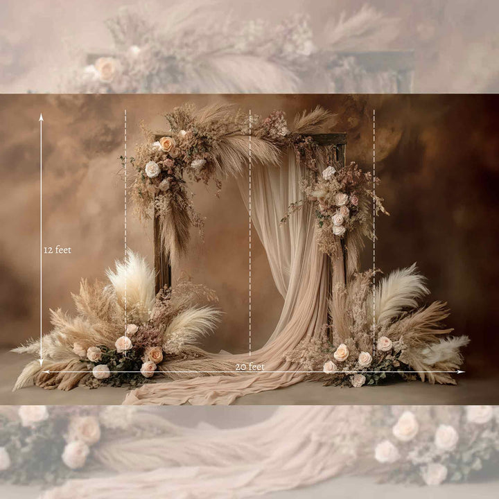 Christian Wedding : Event Backdrop