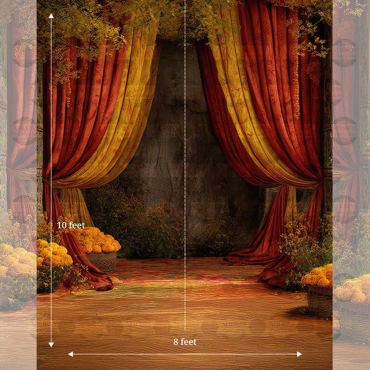 Saffron Drapes : Maternity Backdrops