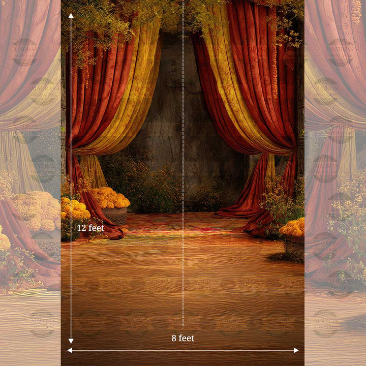 Saffron Drapes : Maternity Backdrops