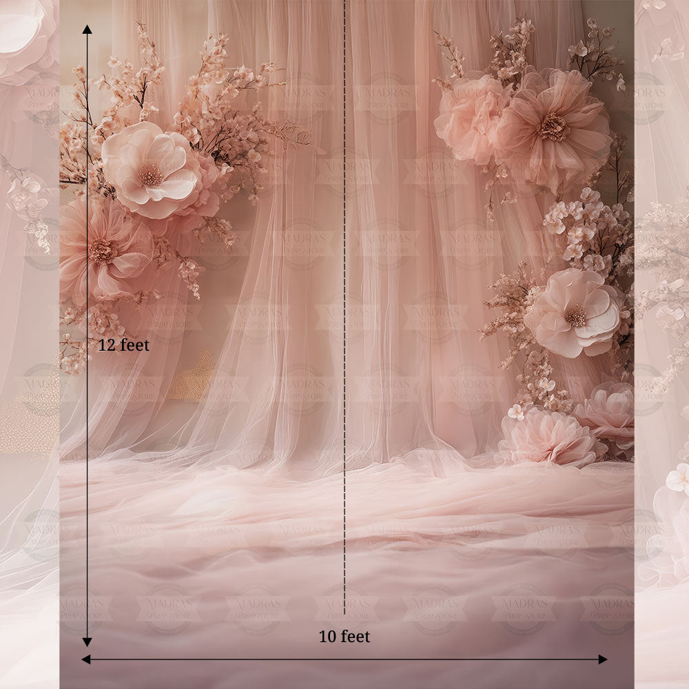 Tulle Bloom : Maternity Backdrops