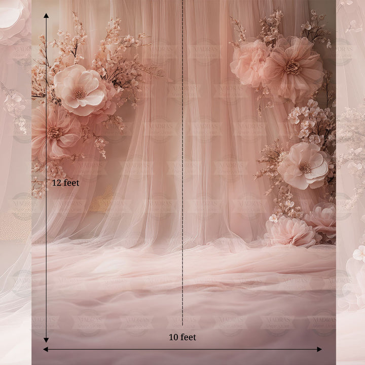 Tulle Bloom : Maternity Backdrops