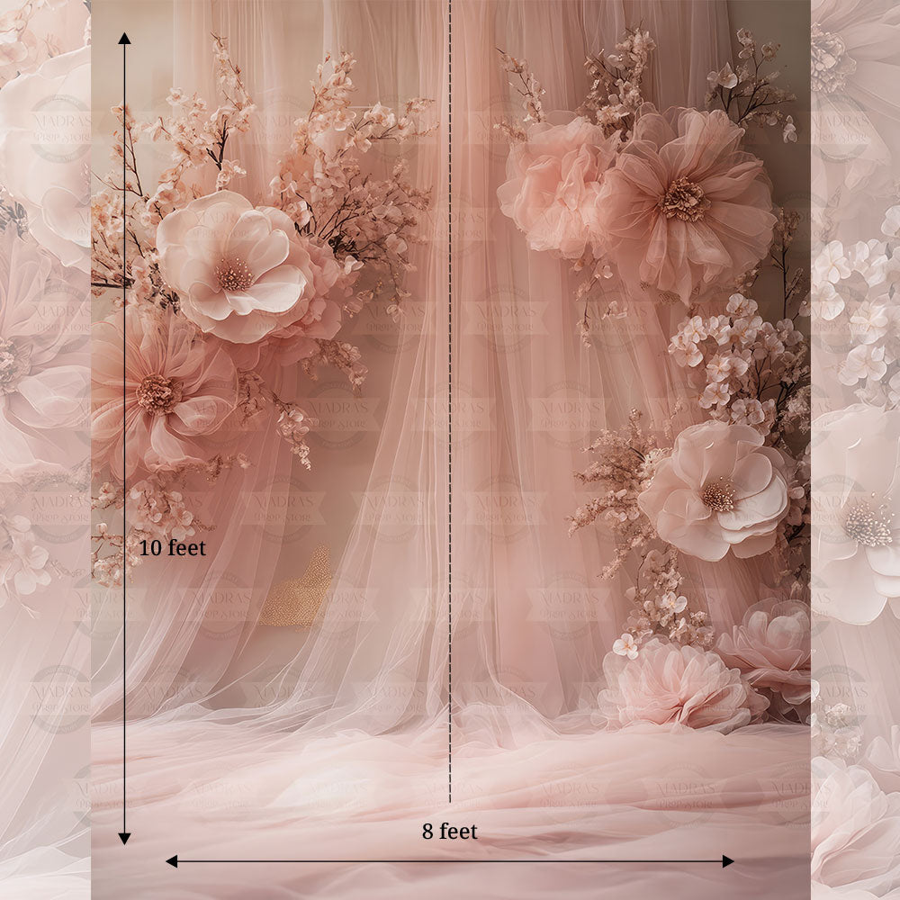 Tulle Bloom : Maternity Backdrops