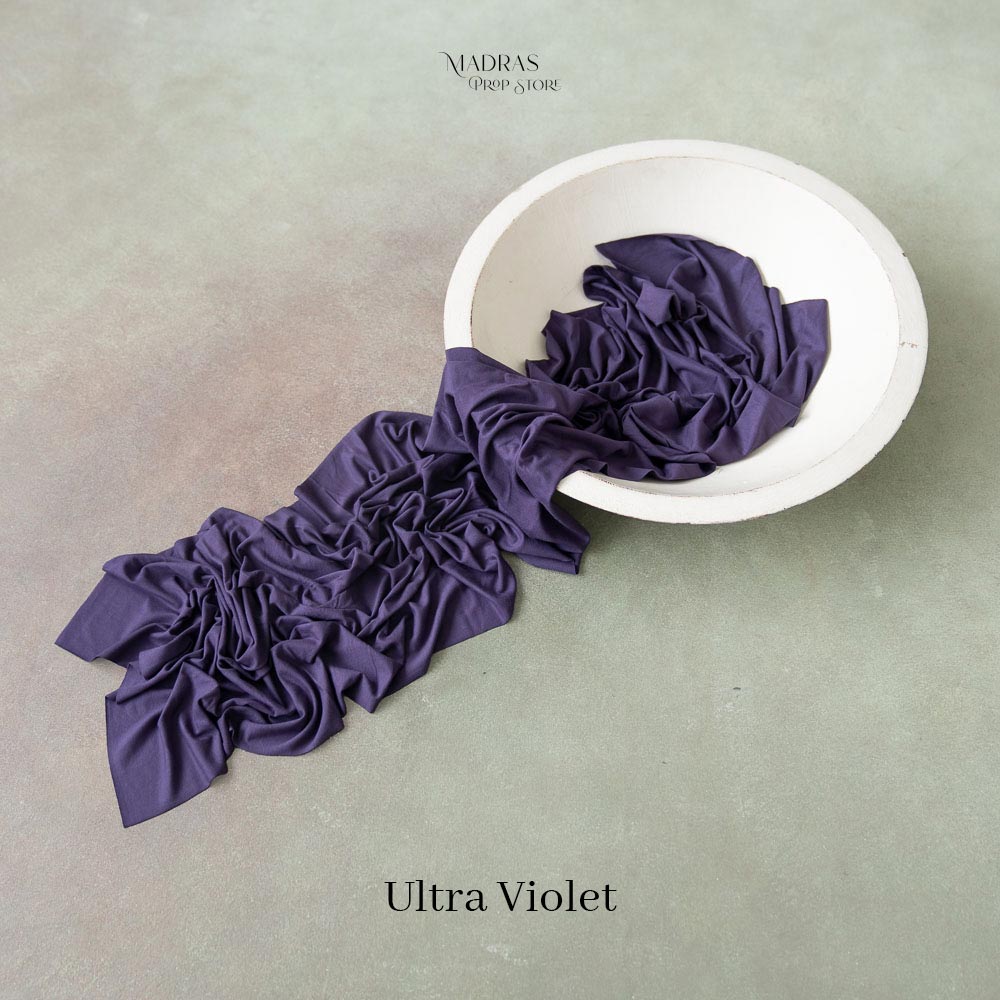 Budget Newborn Wrap ( Ultra Violet ) : Baby Props