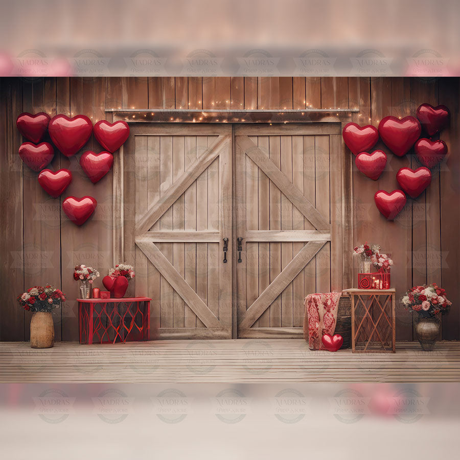 Valentine Party - Baby Printed Backdrops