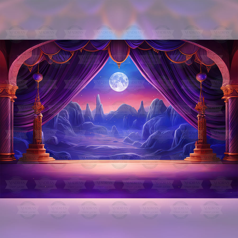 Aladdin - Baby Printed Backdrops