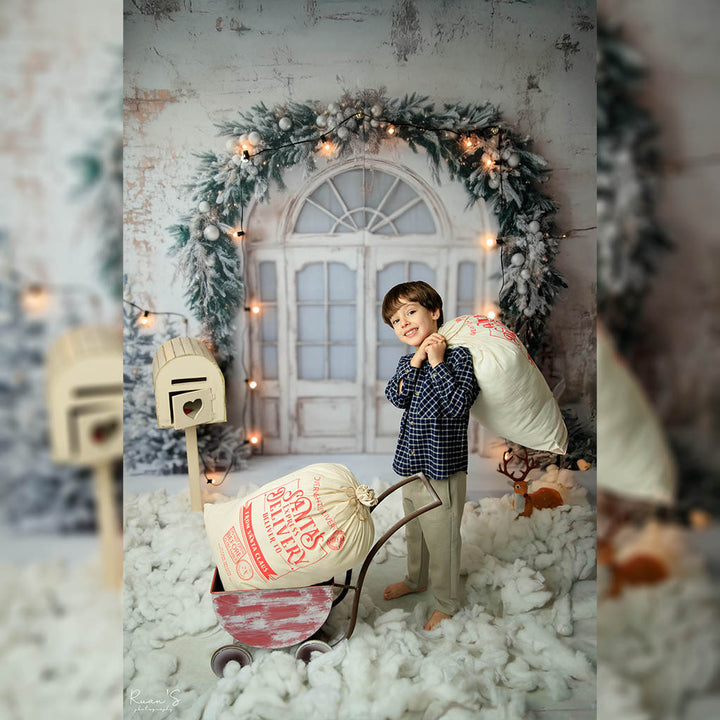Let it Snow :  Maternity Backdrops