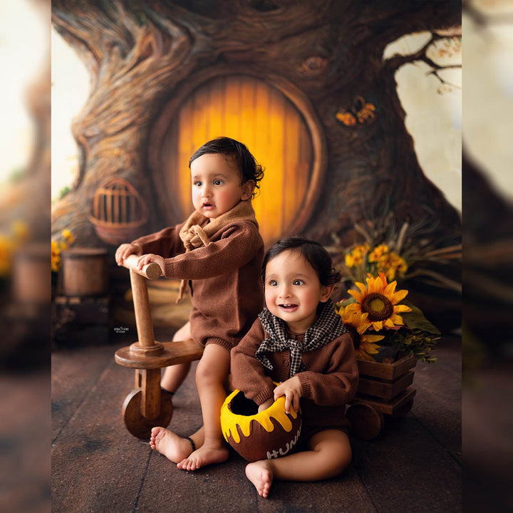 Cycle With Baby Wagon : Baby Props