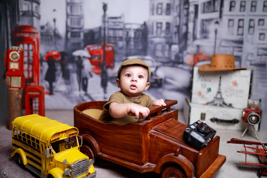 Vintage Toy Car Prop - Baby Props
