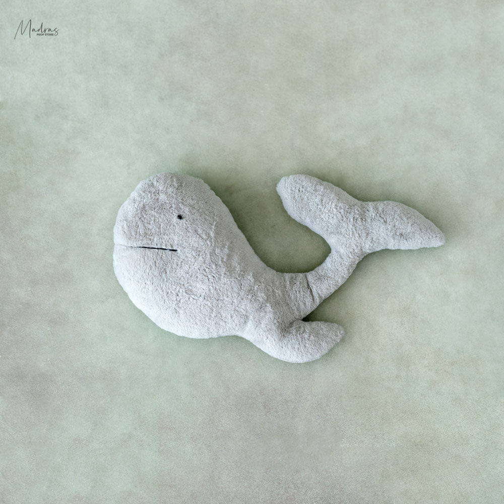 Whale Posing Pillow - Baby Prop